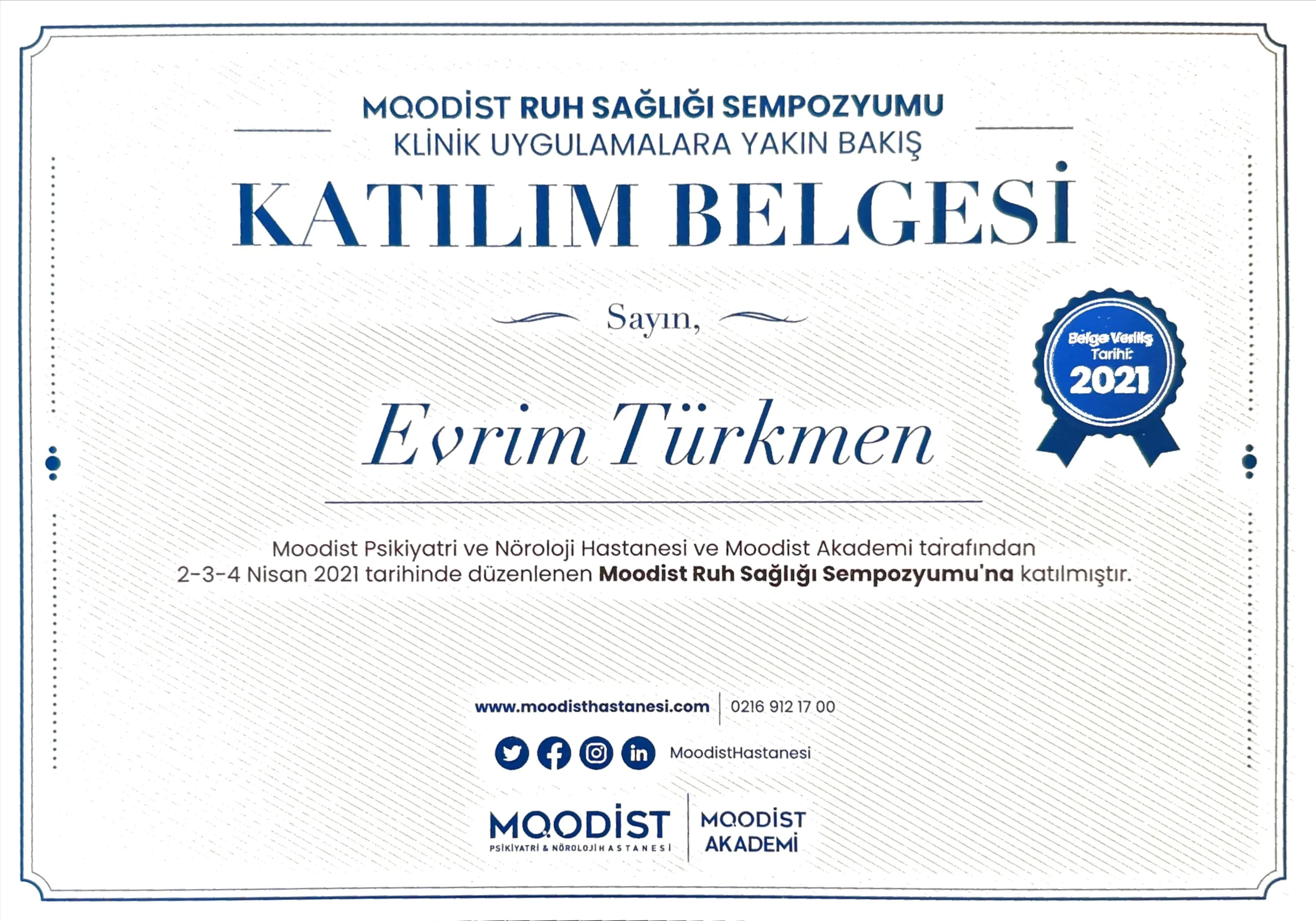 Moodist Ruh Sağlığı Sempozyumu (2021)