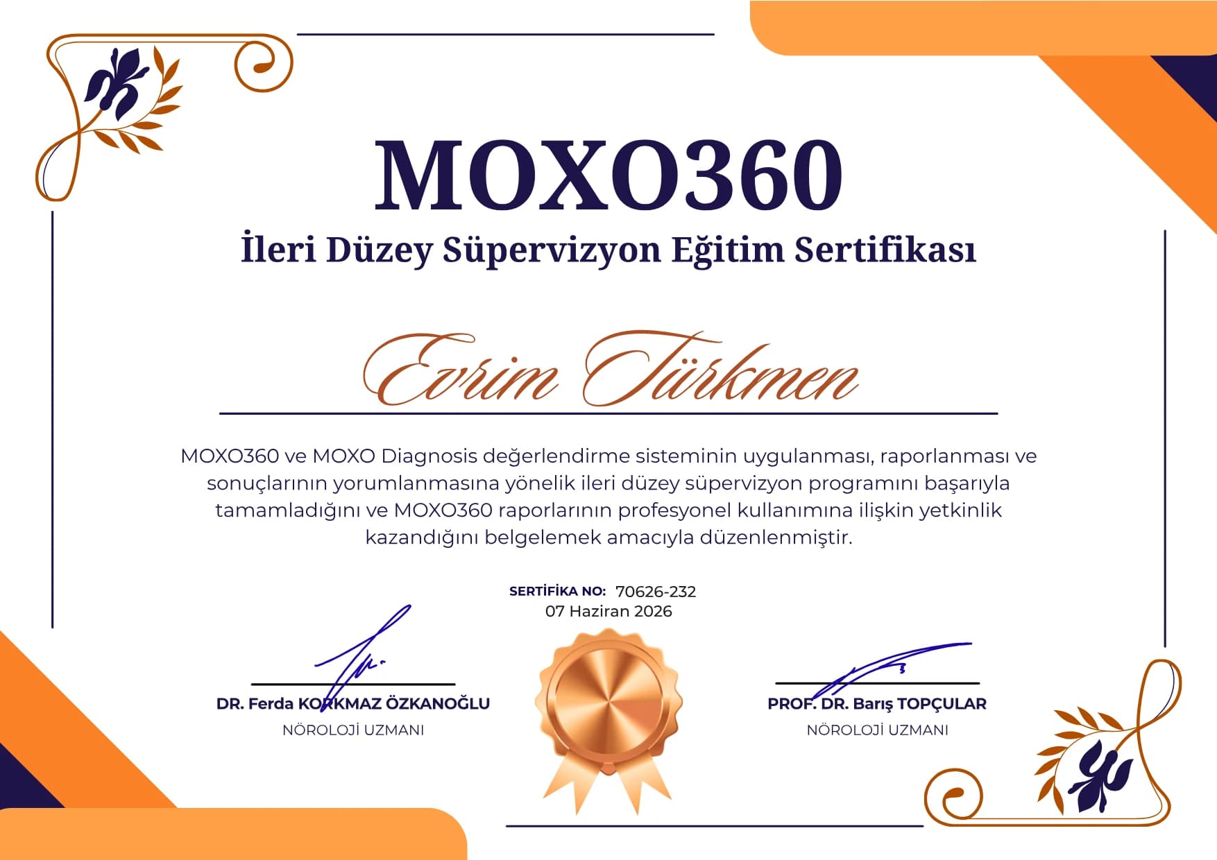 MOXO360 İleri Düzey Süpervizyon Eğitimi (2026)